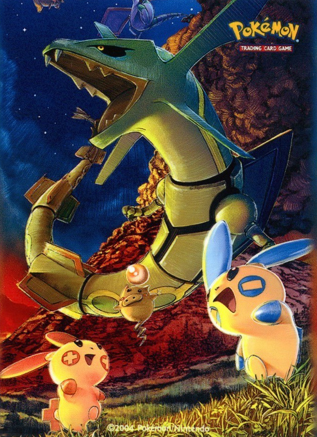 Rayquaza, Minun & Plusle