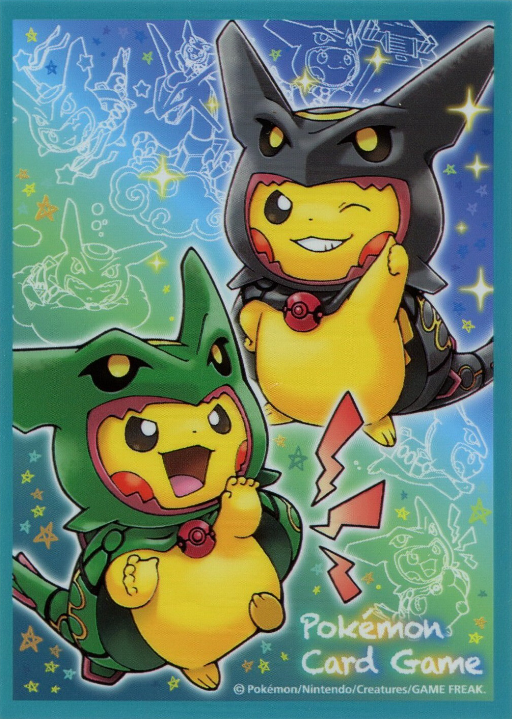 Poncho Pikachu (Rayquaza)