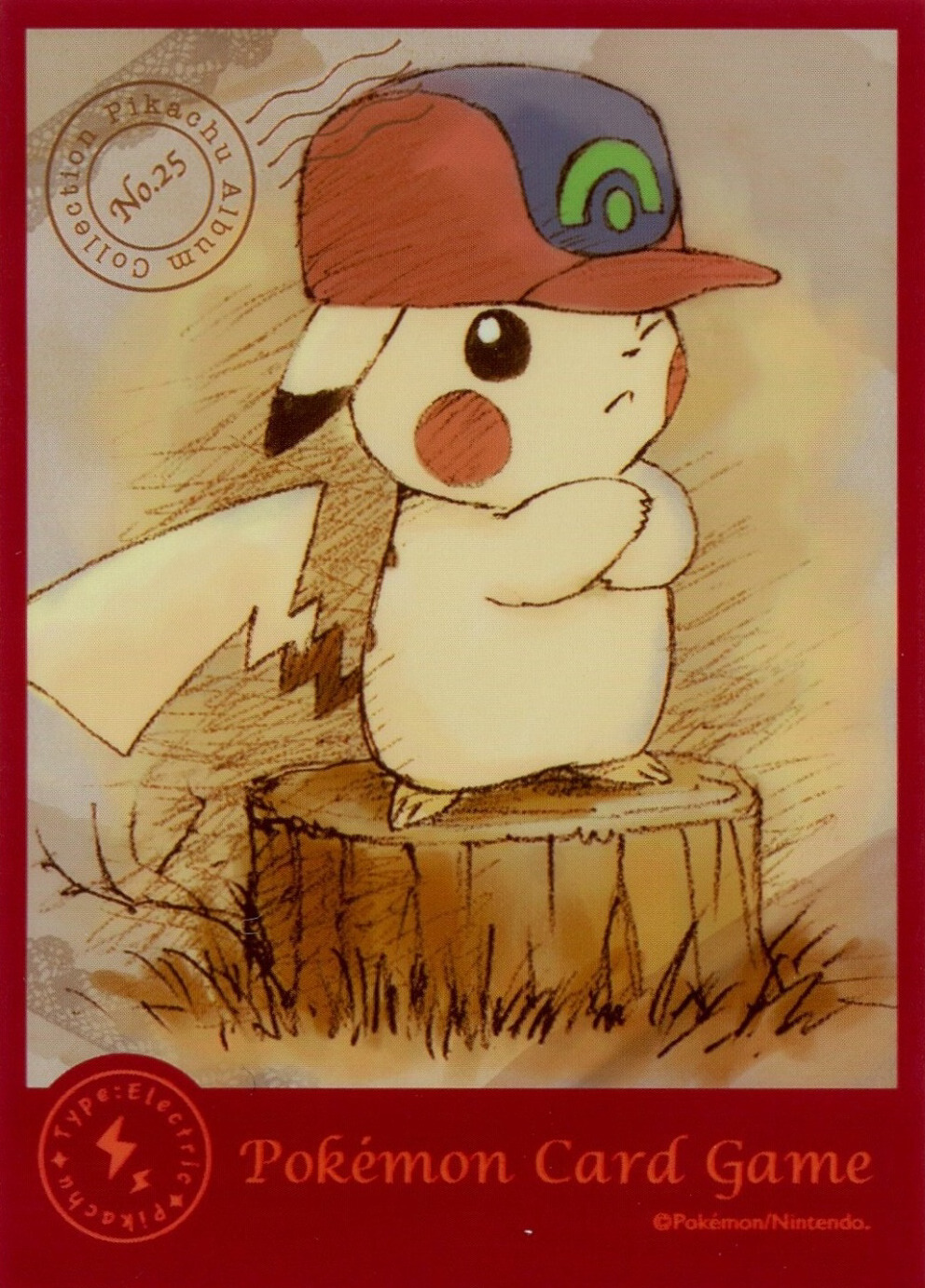 Pikachu in Ash's Hat (Hoenn)