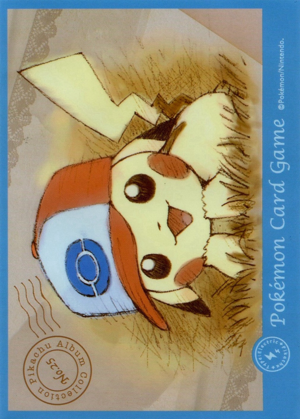 Pikachu in Ash's Hat (Unova)
