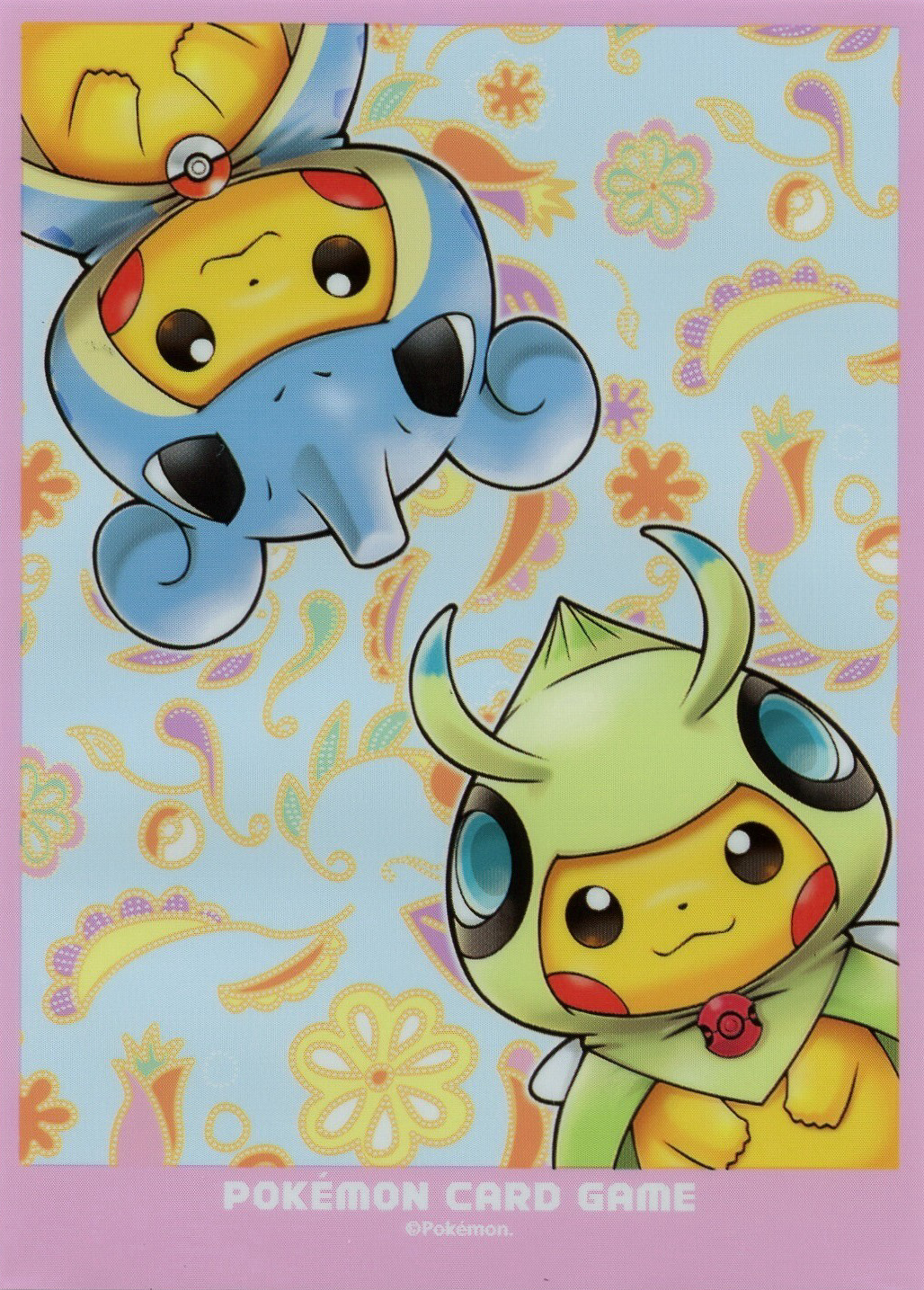 Poncho Pikachu, Lapras & Celebi
