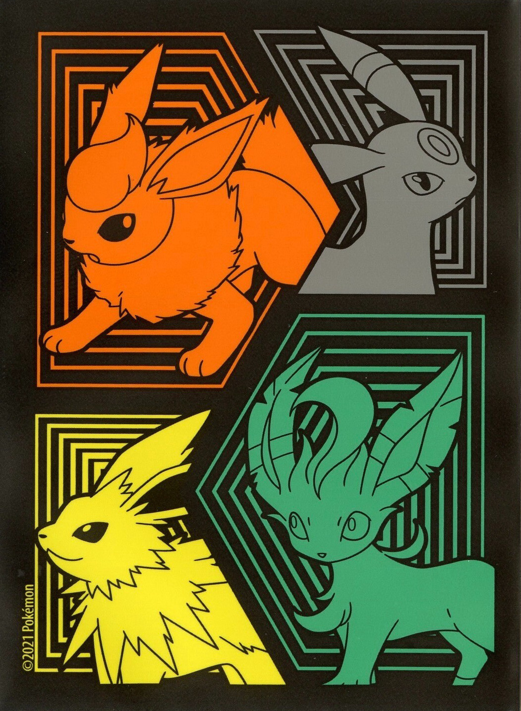 Flareon, Umbreon, Jolteon & Leafeon (Evolving Skies ETB)