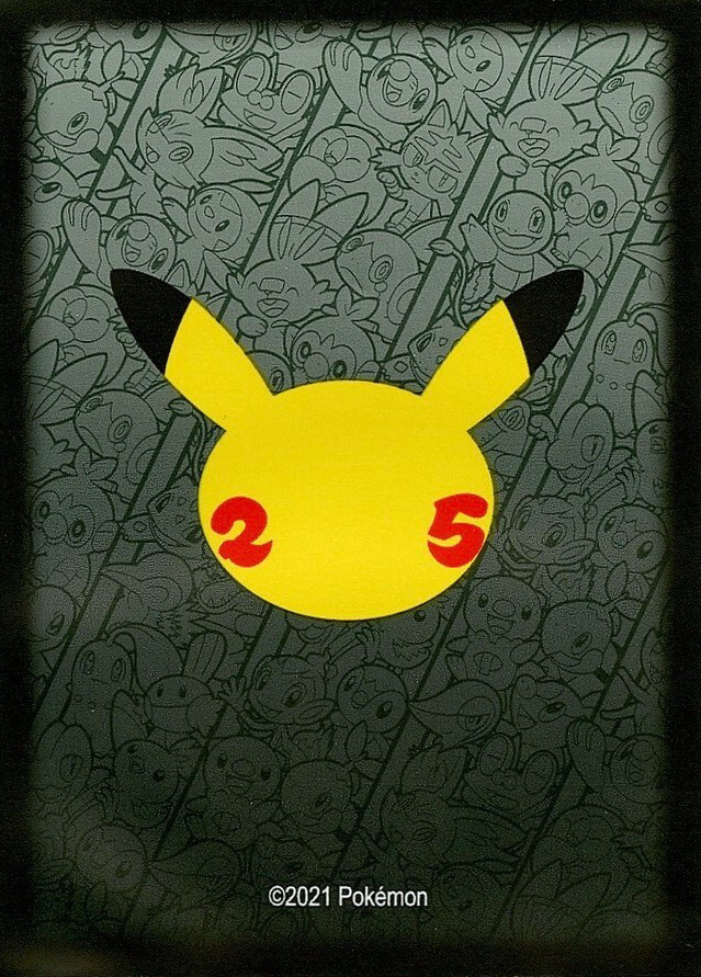 Pokémon 25th Anniversary (Black)