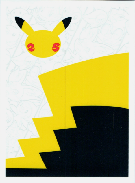 Celebrations 25th Anniversary Pikachu (White)