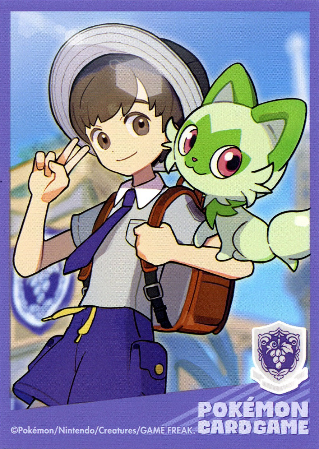 Florian & Sprigatito (Pokémon Trainers)
