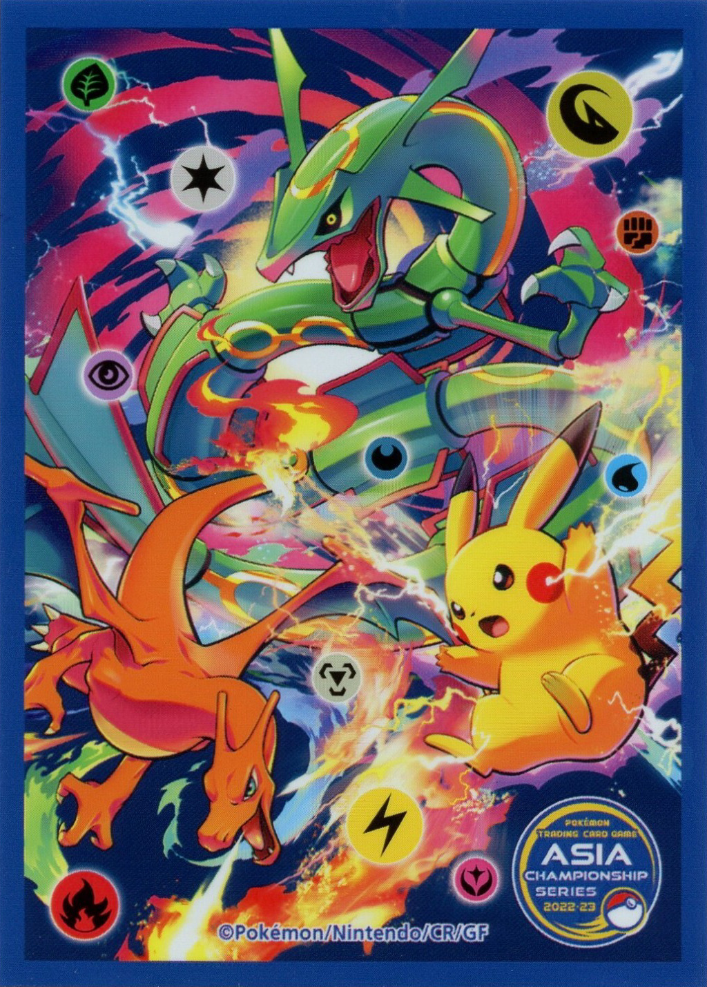 Asia Championship Series 2022-23 (Rayquaza, Charizard & Pikachu)