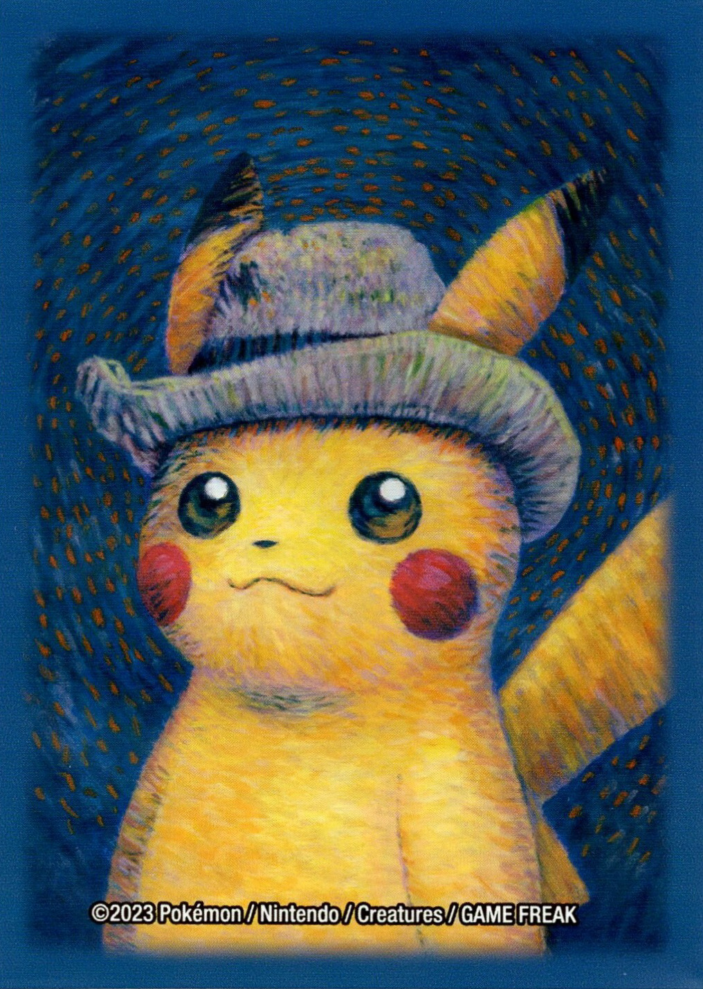 Van Gogh Museum Pikachu (Grey Felt Hat)