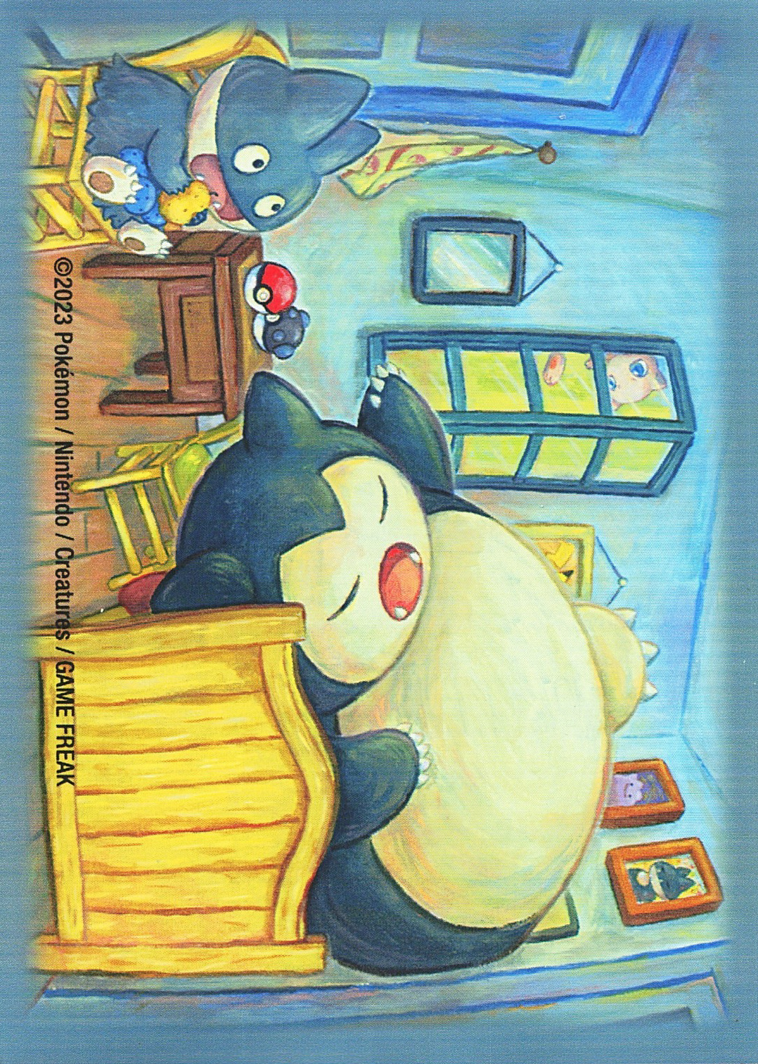 Van Gogh Museum Munchlax & Snorlax (The Bedroom)