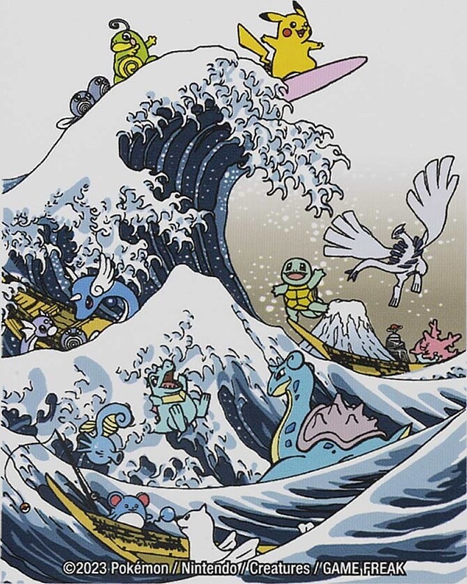 Great Wave Pikachu & Friends