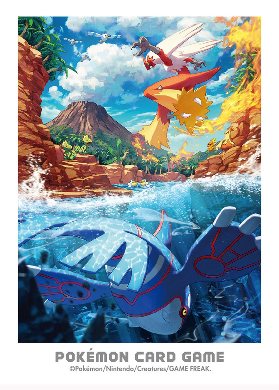 Kyogre & Blaziken (Hoenn Adventure)