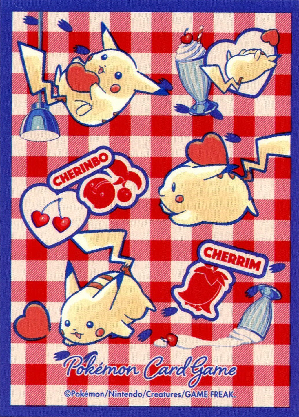 Pikachu & Heart (Blue)