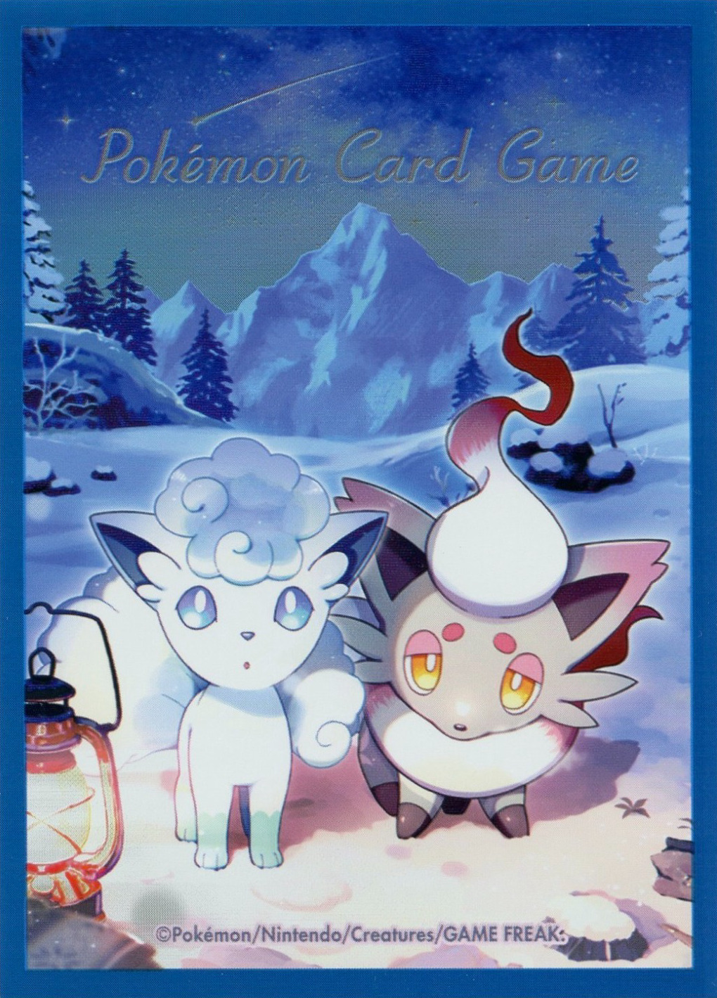 Snowy Gathering (Premium Gloss, Blue)