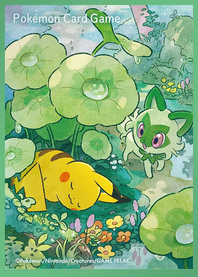 Pikachu & Sprigatito (Green)