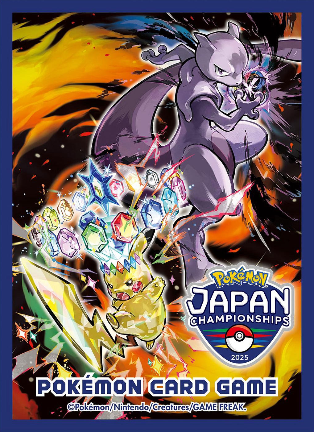 Mewtwo & Pikachu (Japan Championships 2025, Premium Gloss)