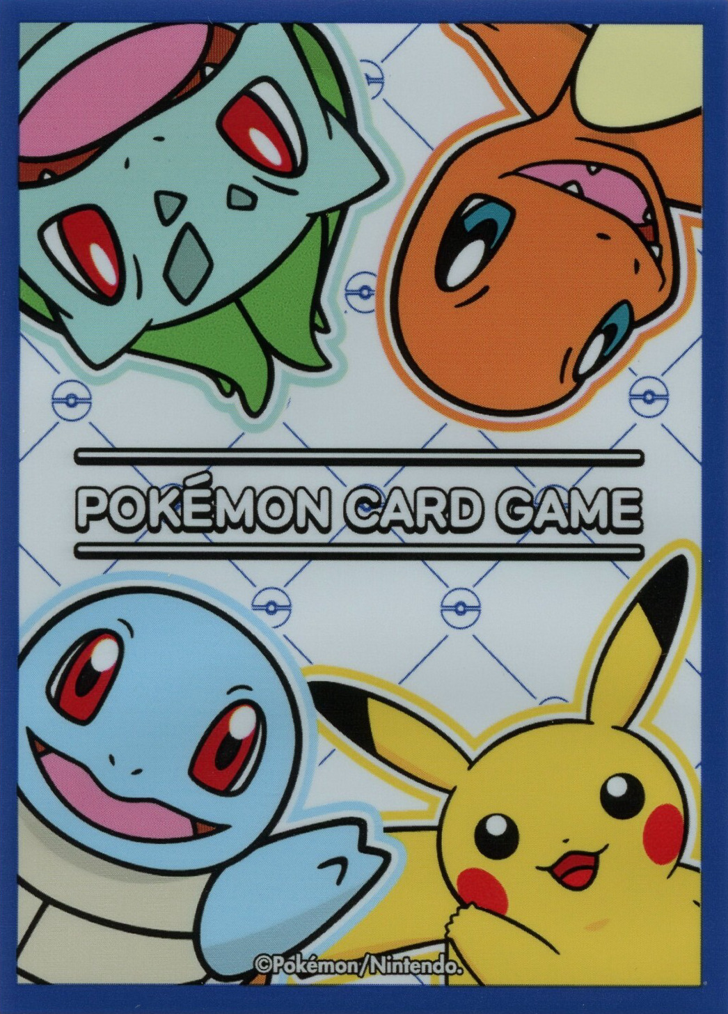 Bulbasaur, Charmander, Squirtle & Pikachu