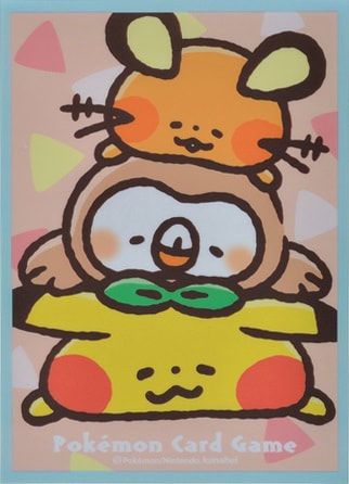 Pikachu, Dedenne & Rowlet (Yurutto)