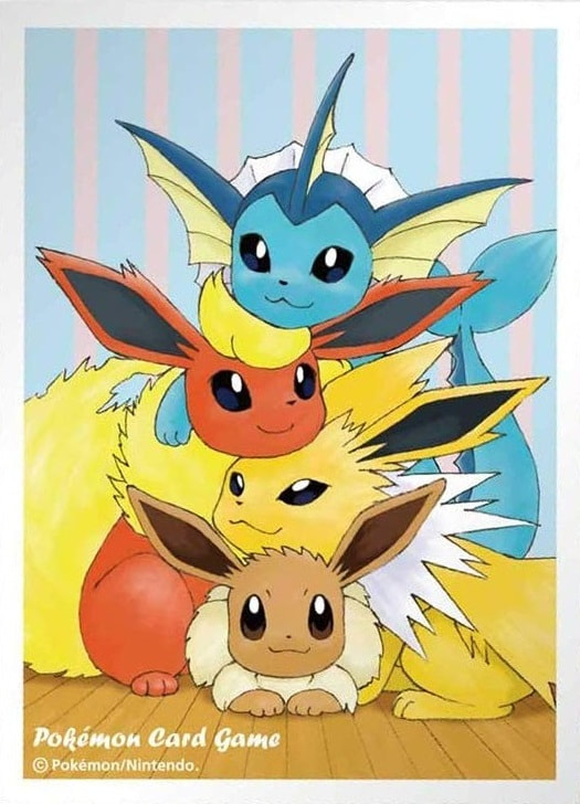 Eevee Friends Sticking Together